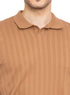 Camel F - Polo Neck Pullover - Khotwh